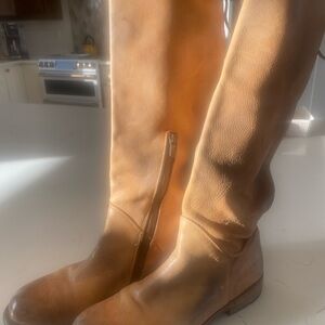 Bed Stu Manchester Tan Leather Boots